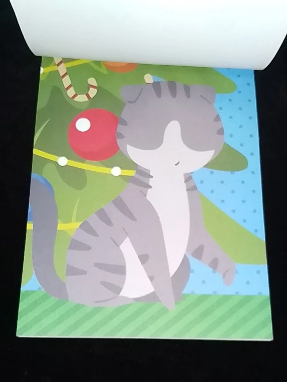 Holiday Pets Sticker Face Activity Book by bendon - Red & Green